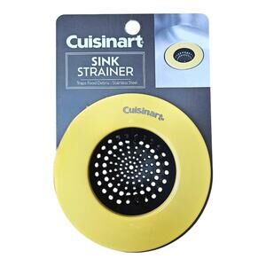 NEW Cuisinart Sink Strainer in Majestic Yellow
